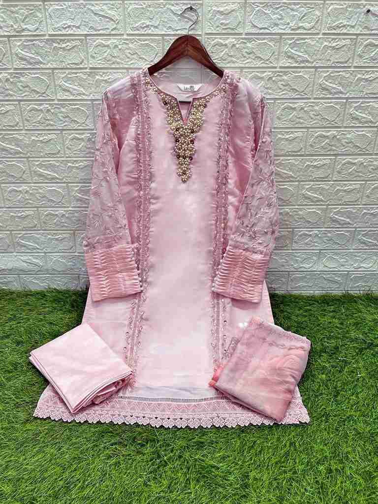 Luxuria Trendz 1258 Colours By Luxuria 1258-A To 1258-D Series Beautiful Pakistani Suits Colorful Stylish Fancy Casual Wear & Ethnic Wear Organza Embroidered Dresses At Wholesale Price