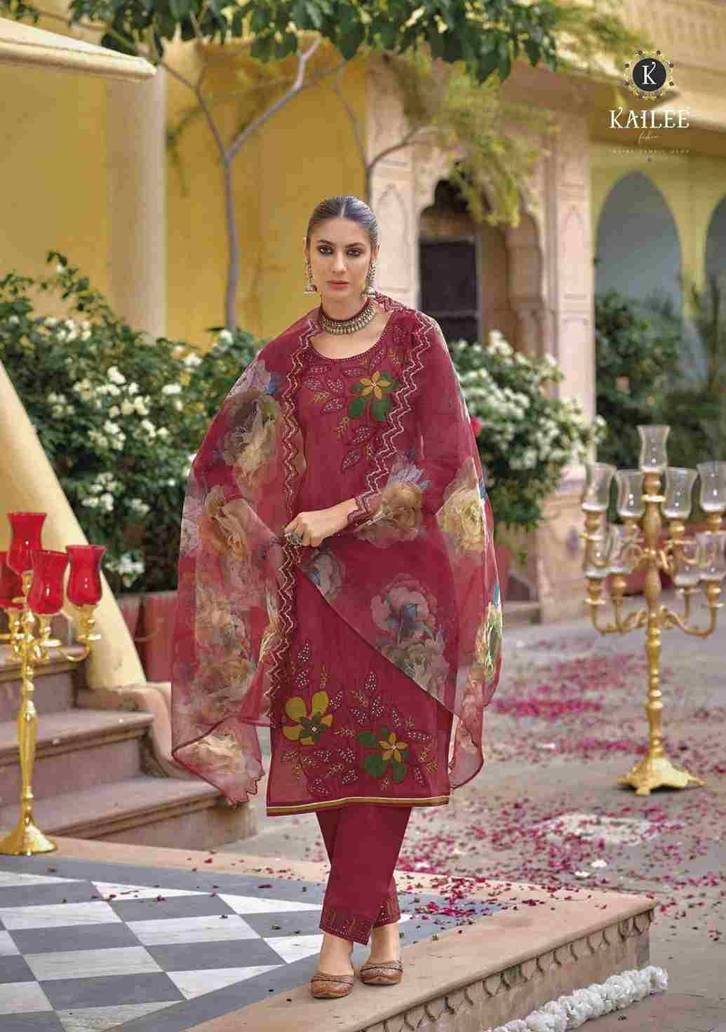 Boondi Vol-3 By Kailee 42381 To 42386 Series Beautiful Stylish Festive Suits Fancy Colorful Casual Wear & Ethnic Wear & Ready To Wear Pure Viscose Silk Dresses At Wholesale Price