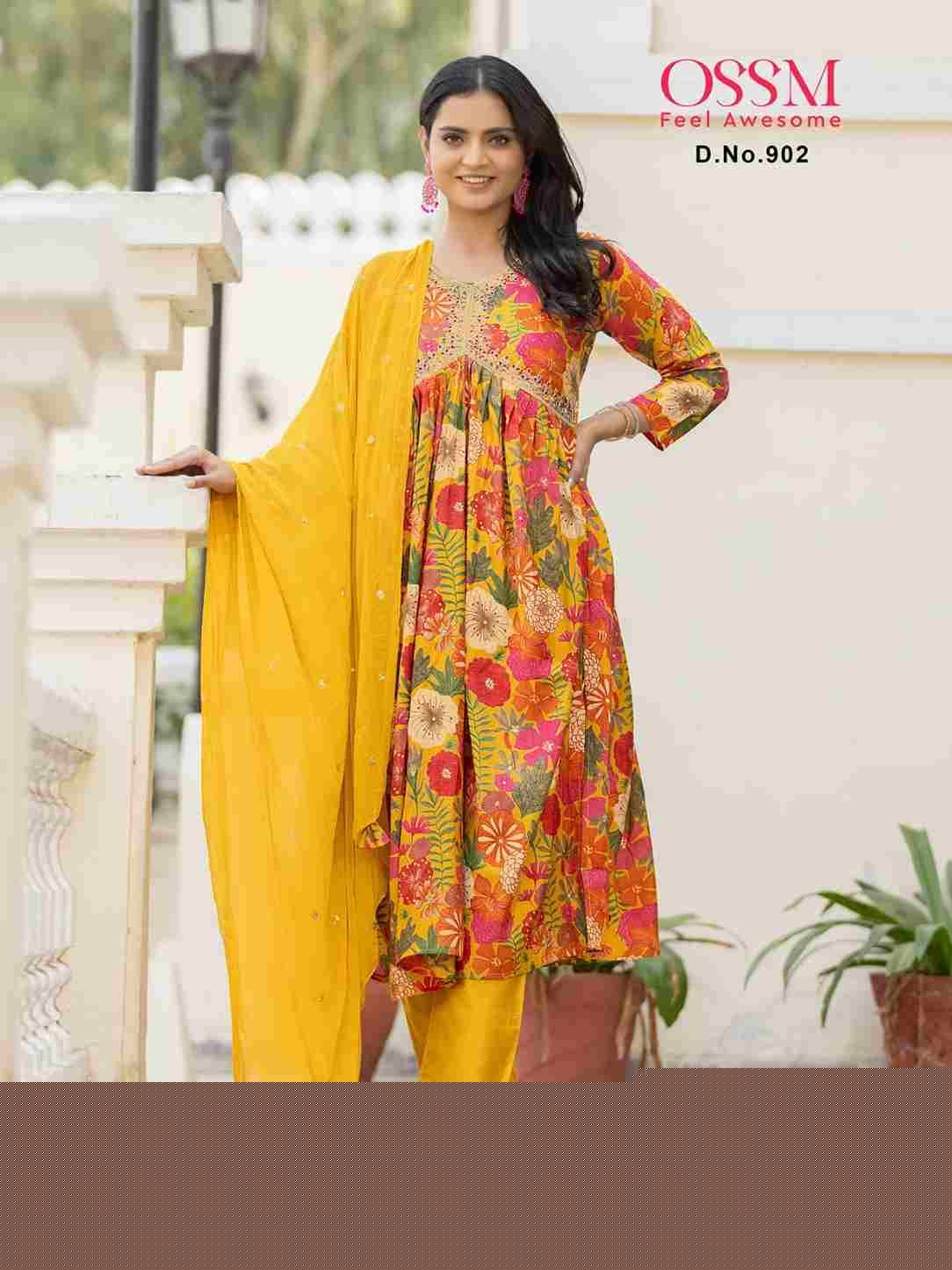 Resham Vol-9 By Ossm 901 To 906 Series Beautiful Stylish Festive Suits Fancy Colorful Casual Wear & Ethnic Wear & Ready To Wear Modal Chanderi Print Dresses At Wholesale Price