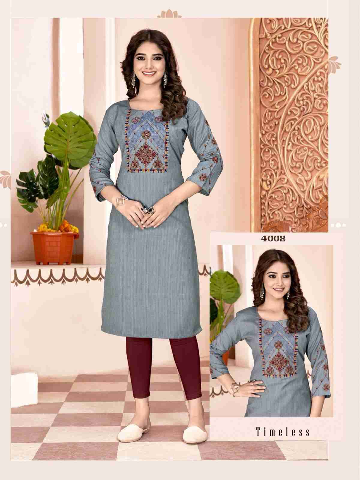 Kit Kat Vol-4 By Colourpix 4001 To 4006 Series Designer Stylish Fancy Colorful Beautiful Party Wear & Ethnic Wear Collection Rayon Embroidered Kurtis At Wholesale Price