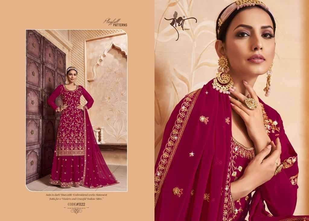 Butterfly Vol-3 By Radha Trendz 1121 To 1124 Designer Suits Beautiful Fancy Colorful Stylish Party Wear & Occasional Wear Georgette Embroidered Dresses At Wholesale Price