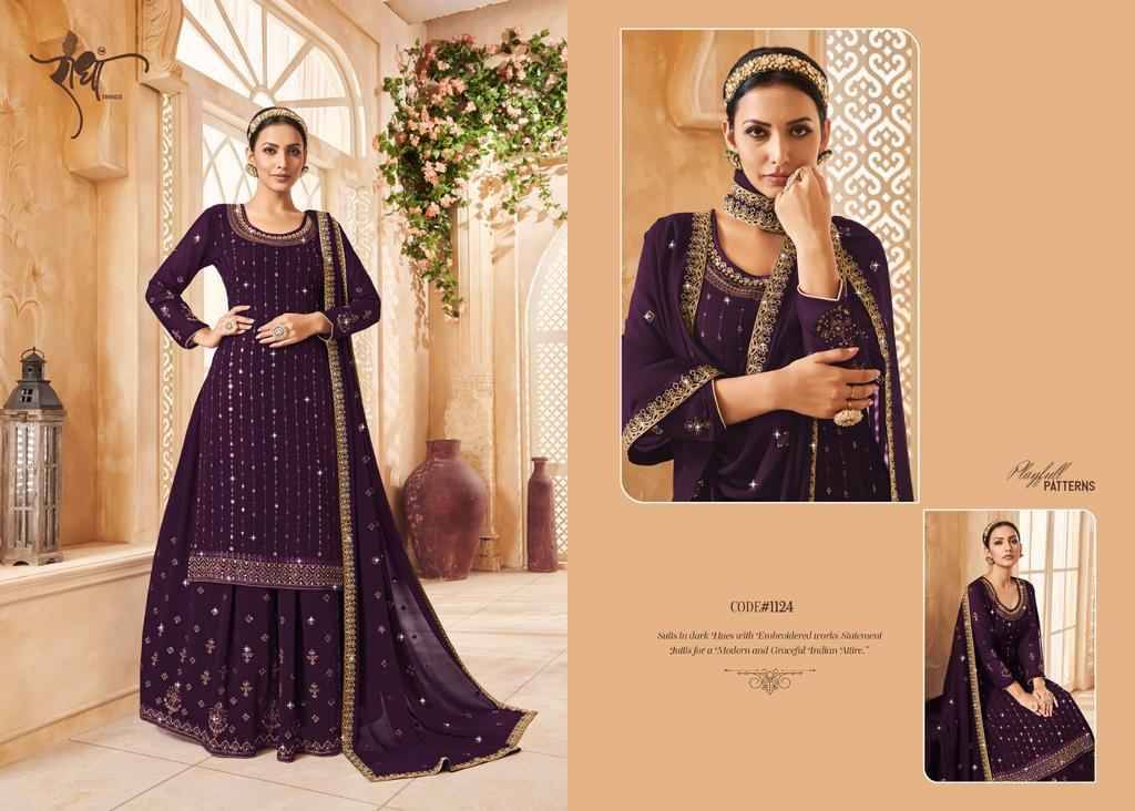 Butterfly Vol-3 By Radha Trendz 1121 To 1124 Designer Suits Beautiful Fancy Colorful Stylish Party Wear & Occasional Wear Georgette Embroidered Dresses At Wholesale Price