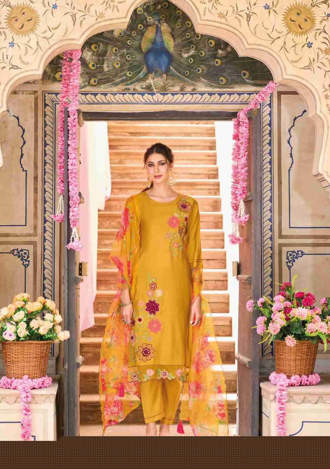 Shehnaaz By Kailee 42391 To 42396 Series Beautiful Festive Suits Colorful Stylish Fancy Casual Wear & Ethnic Wear Viscose Silk Embroidery Dresses At Wholesale Price