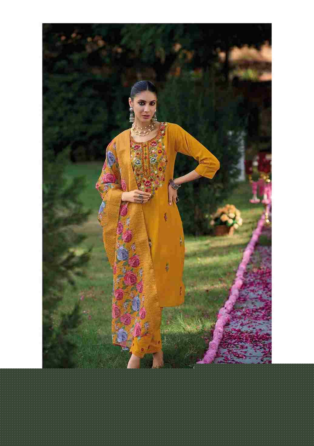 Kantha Vol-3 By Kailee 41311 To 41315 Series Beautiful Festive Suits Colorful Stylish Fancy Casual Wear & Ethnic Wear Pure Viscose Silk Embroidery Dresses At Wholesale Price