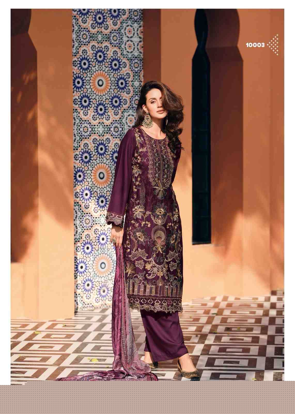 Rahi By Gull Jee 10001 To 10005 Series Beautiful Pakistani Suits Colorful Stylish Fancy Casual Wear & Ethnic Wear Viscose Pashmina Embroidered Dresses At Wholesale Price