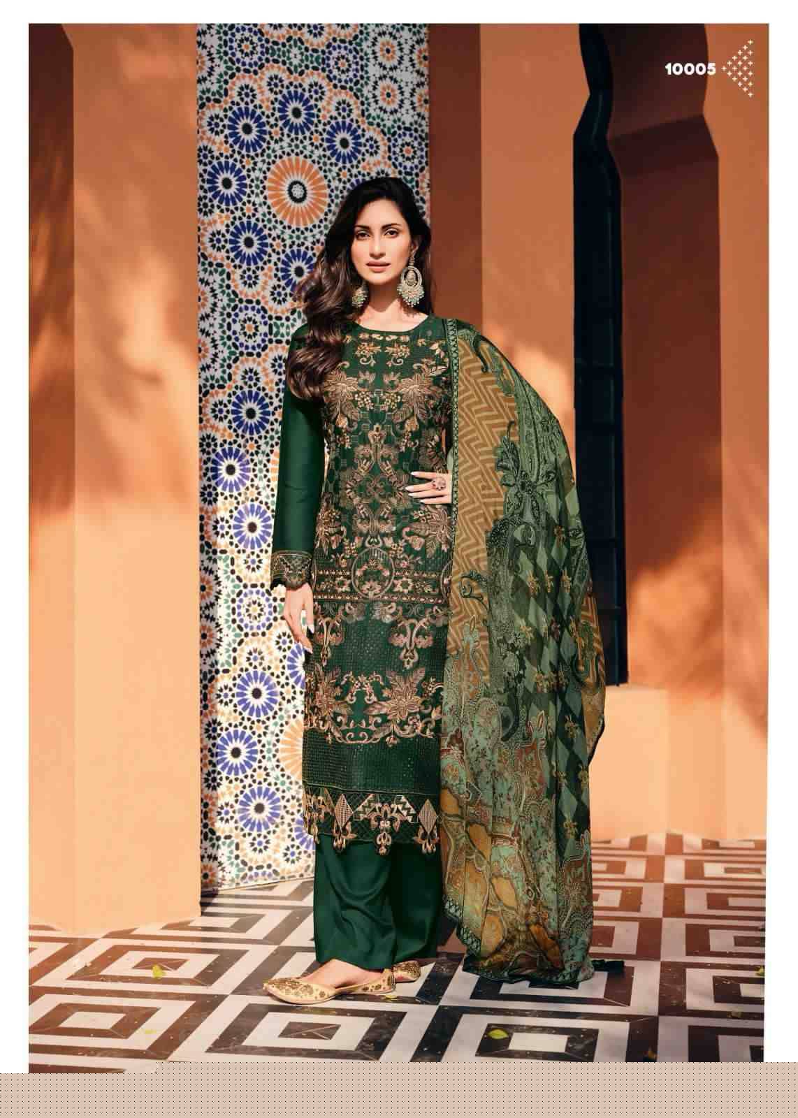 Rahi By Gull Jee 10001 To 10005 Series Beautiful Pakistani Suits Colorful Stylish Fancy Casual Wear & Ethnic Wear Viscose Pashmina Embroidered Dresses At Wholesale Price