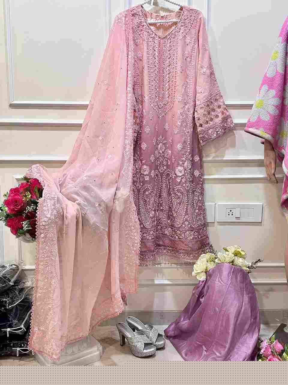 Ziaaz Designs Hit Design 360 By Ziaaz Designs Beautiful Stylish Pakistani Suits Fancy Colorful Casual Wear & Ethnic Wear & Ready To Wear Georgette Embroidery Dresses At Wholesale Price