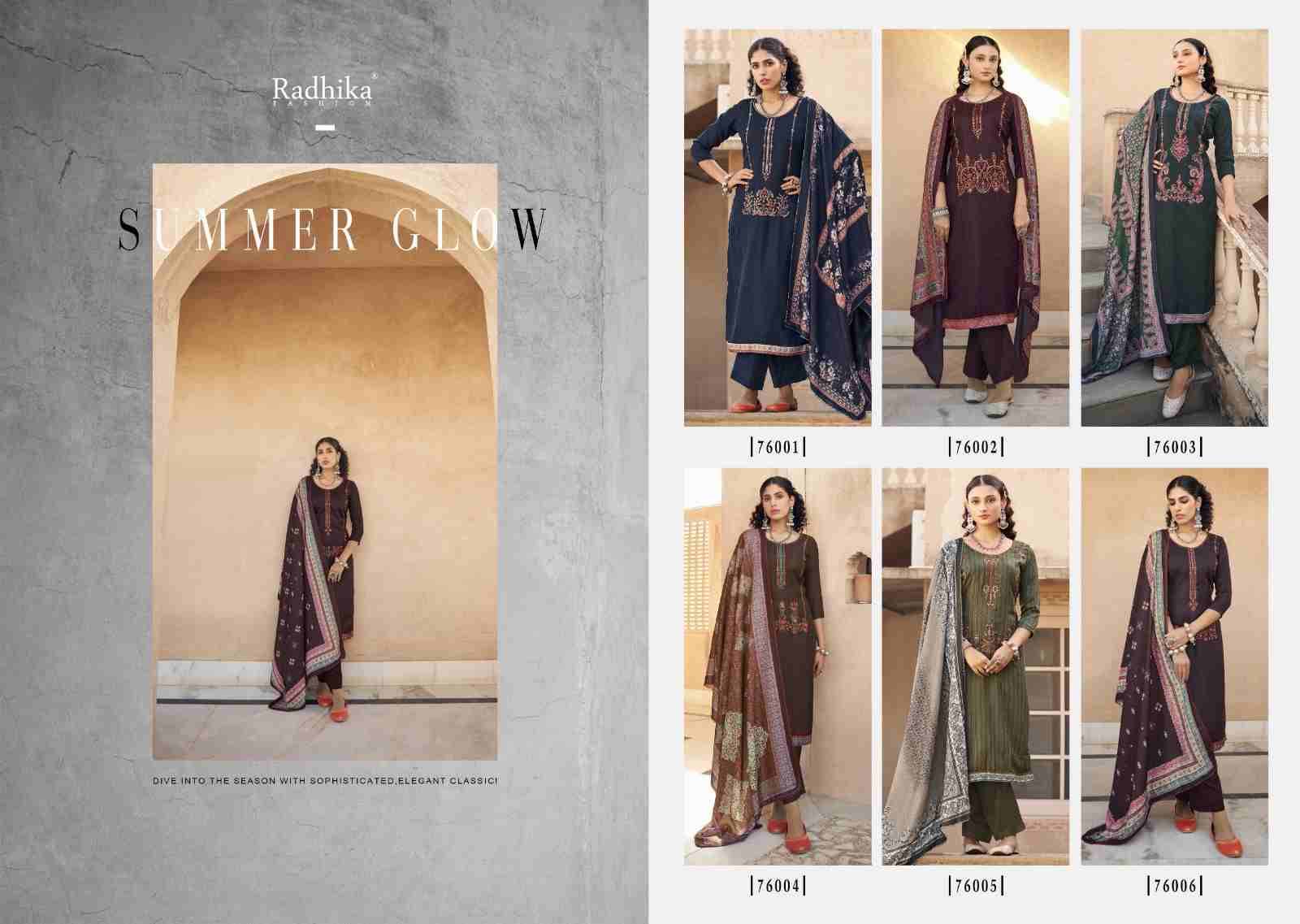 Kashmiri Shawl Vol-2 By Radhika Fashion 76001 To 76006 Series Beautiful Festive Suits Stylish Fancy Colorful Casual Wear & Ethnic Wear Pure Pashmina Digital Print Dresses At Wholesale Price