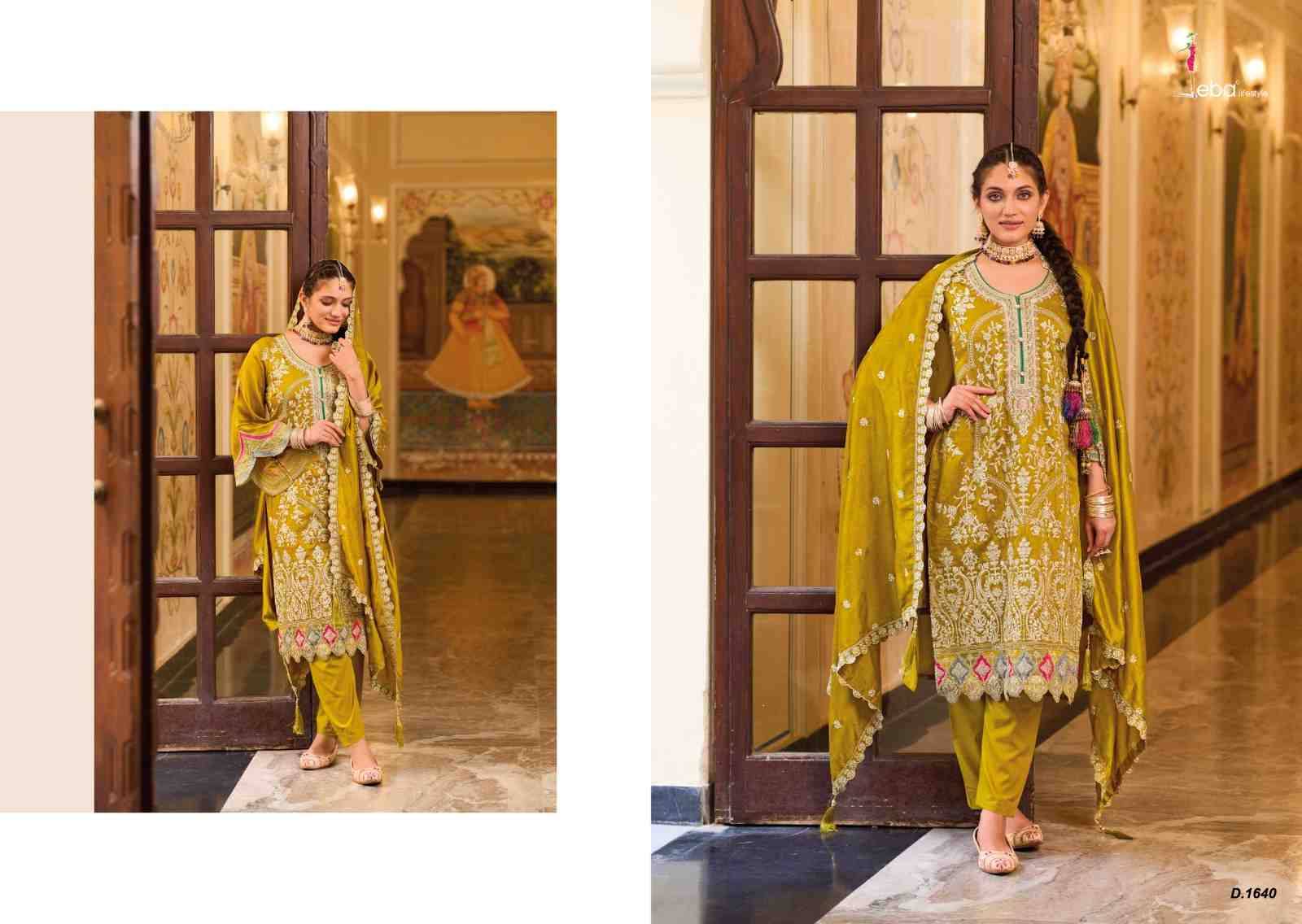 Anokhi By Eba Lifestyle 1639 To 1640 Series Beautiful Suits Colorful Stylish Fancy Casual Wear & Ethnic Wear Premium Silk Dresses At Wholesale Price