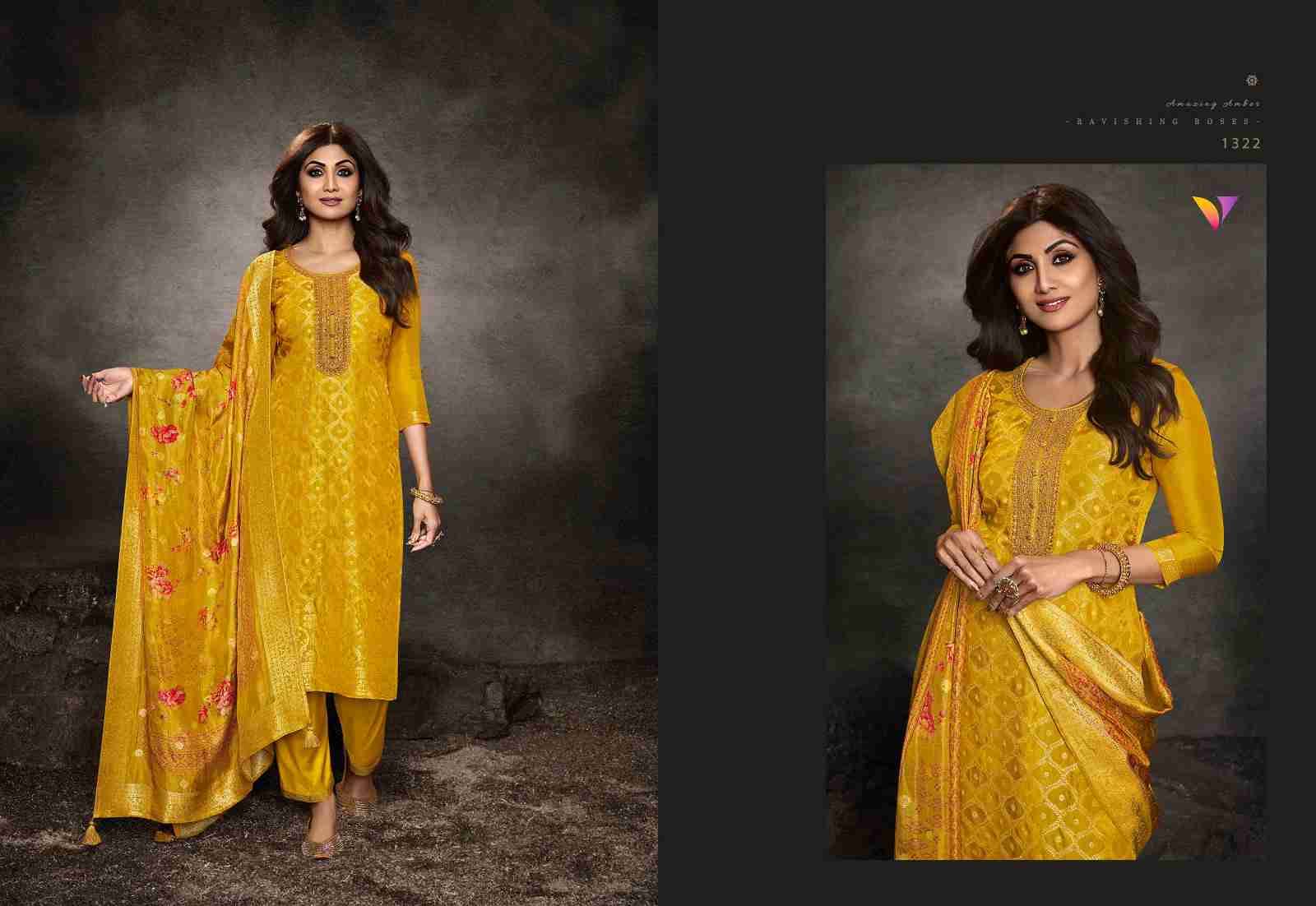 Shilpa Vol-11 By Vatsam 1321 To 1324 Series Beautiful Suits Colorful Stylish Fancy Casual Wear & Ethnic Wear Pure Viscose Jacquard Dresses At Wholesale Price