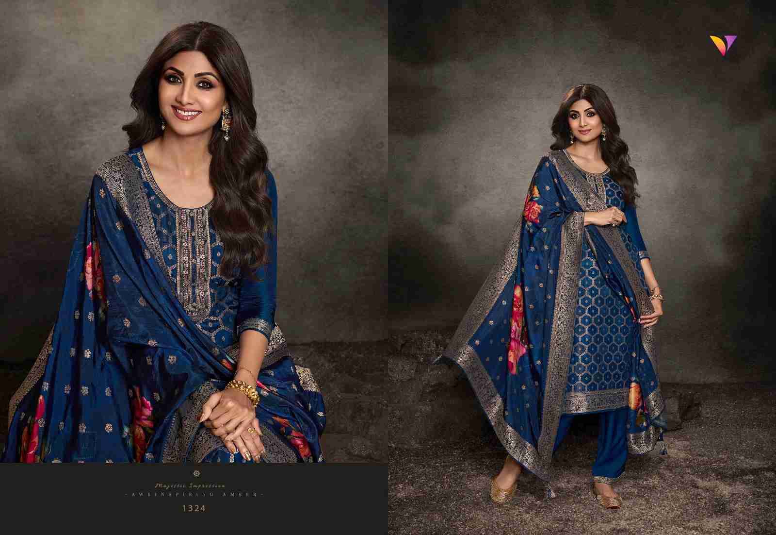 Shilpa Vol-11 By Vatsam 1321 To 1324 Series Beautiful Suits Colorful Stylish Fancy Casual Wear & Ethnic Wear Pure Viscose Jacquard Dresses At Wholesale Price