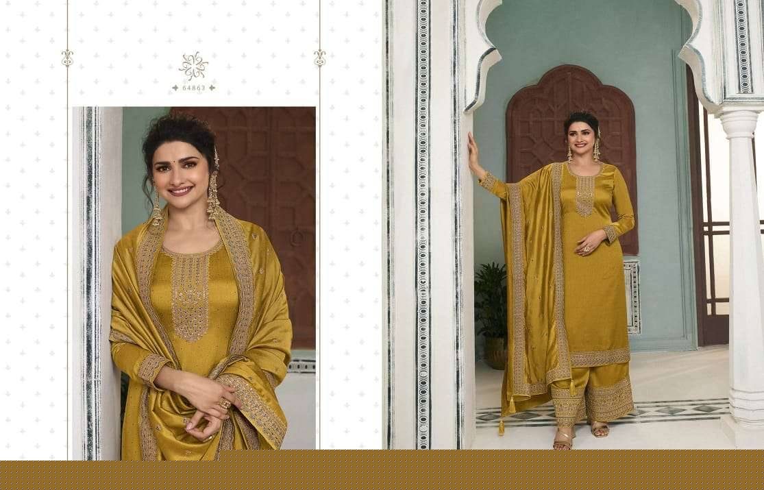 Kaseesh Shaheen Vol-6 By Vinay Fashion 64861 To 64866 Series Beautiful Suits Colorful Stylish Fancy Casual Wear & Ethnic Wear Silk Georgette Dresses At Wholesale Price