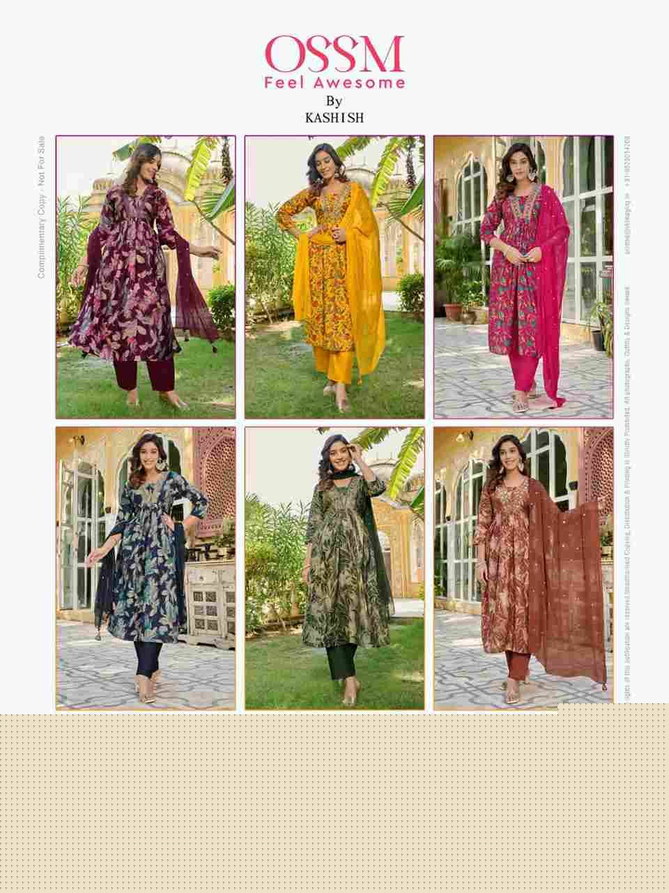 Mannta Vol-4 By Ossm 401 To 406 Series Beautiful Festive Suits Stylish Fancy Colorful Party Wear & Occasional Wear Premium Chanderi Dresses At Wholesale Price
