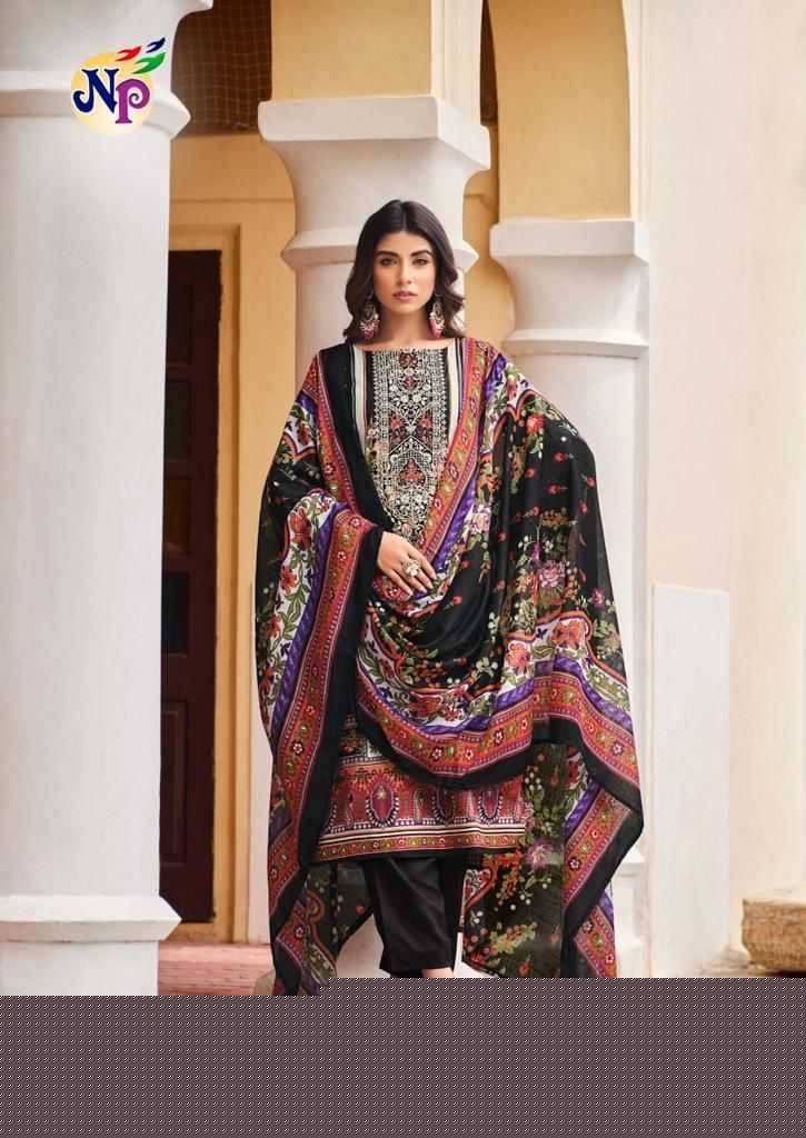 Filza Memon Vol-3 By Nand Gopal Print 3001 To 3008 Series Beautiful Festive Suits Stylish Fancy Colorful Casual Wear & Ethnic Wear Pure Cotton Digital Print Dresses At Wholesale Price