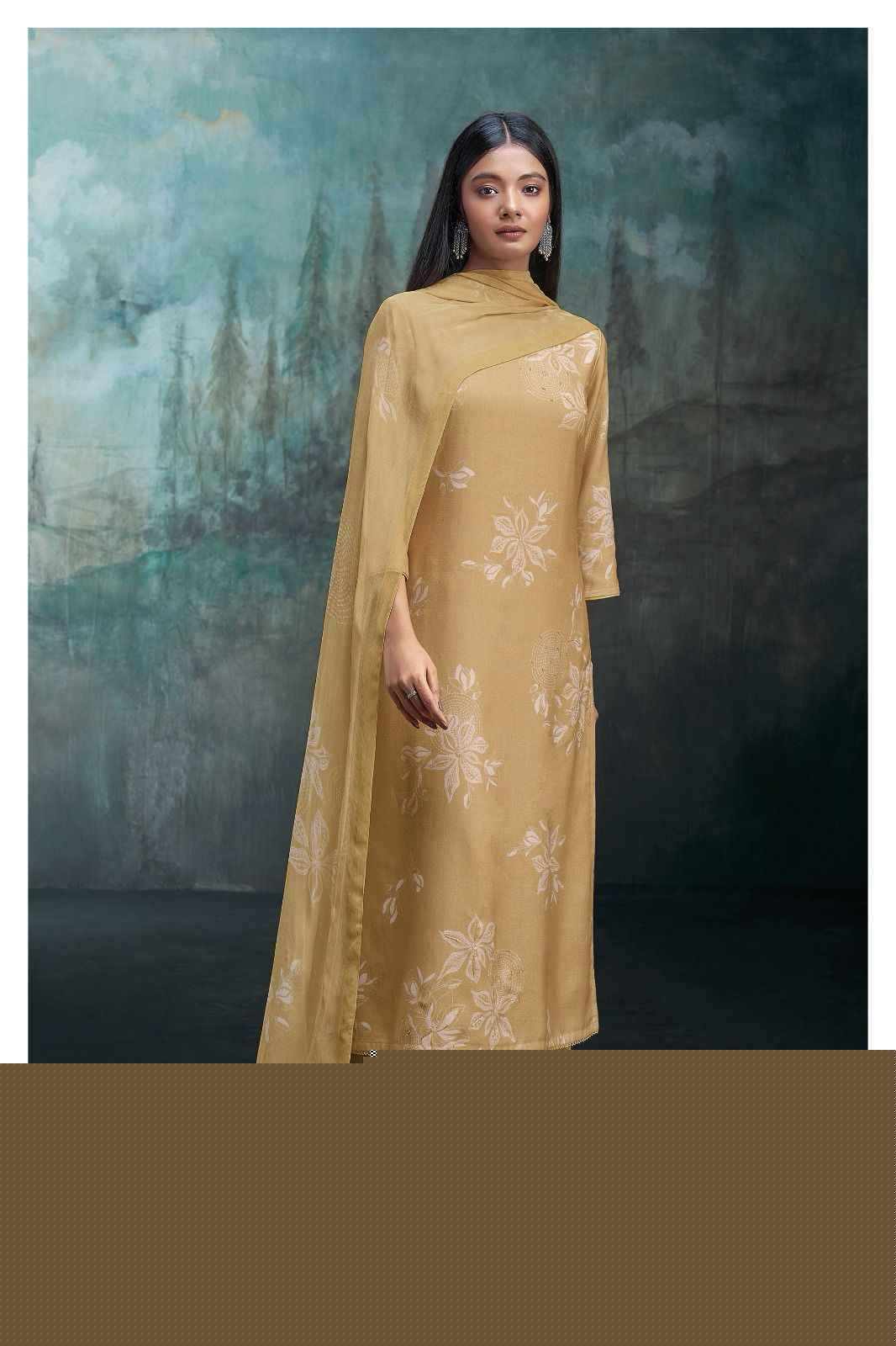 Rafqa-2131 By Ganga Fashion 2131-A To 2131-D Series Beautiful Festive Suits Colorful Stylish Fancy Casual Wear & Ethnic Wear Pure Pashmina Embroidered Dresses At Wholesale Price