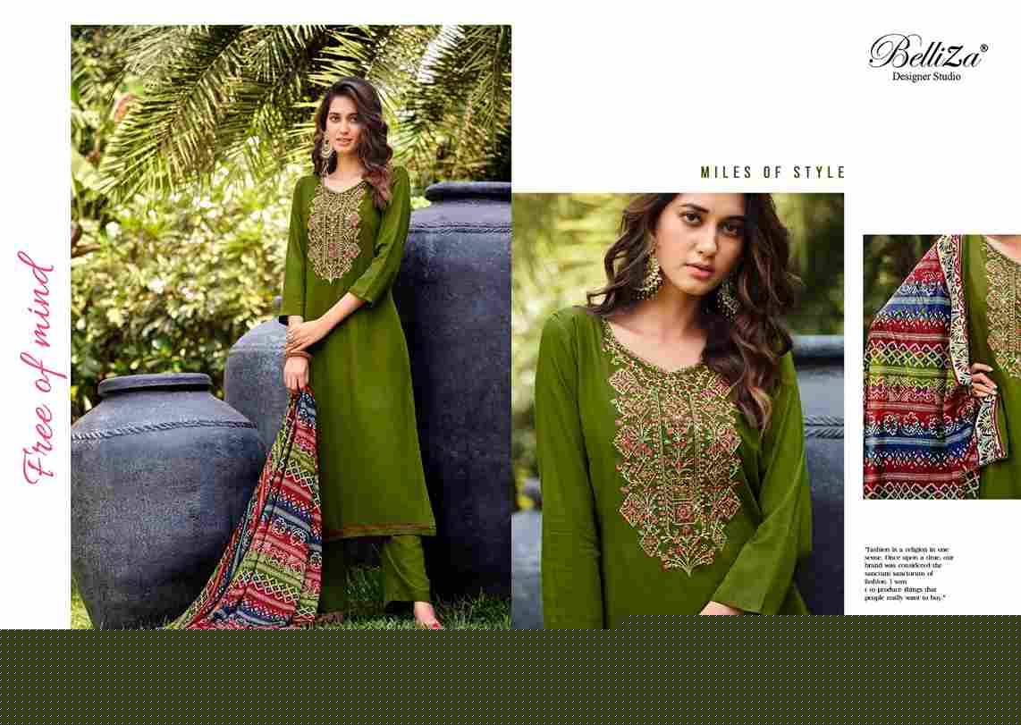 Lovina By Belliza 845-001 To 845-008 Series Beautiful Festive Suits Colorful Stylish Fancy Casual Wear & Ethnic Wear Pure Viscose Rayon Print Dresses At Wholesale Price