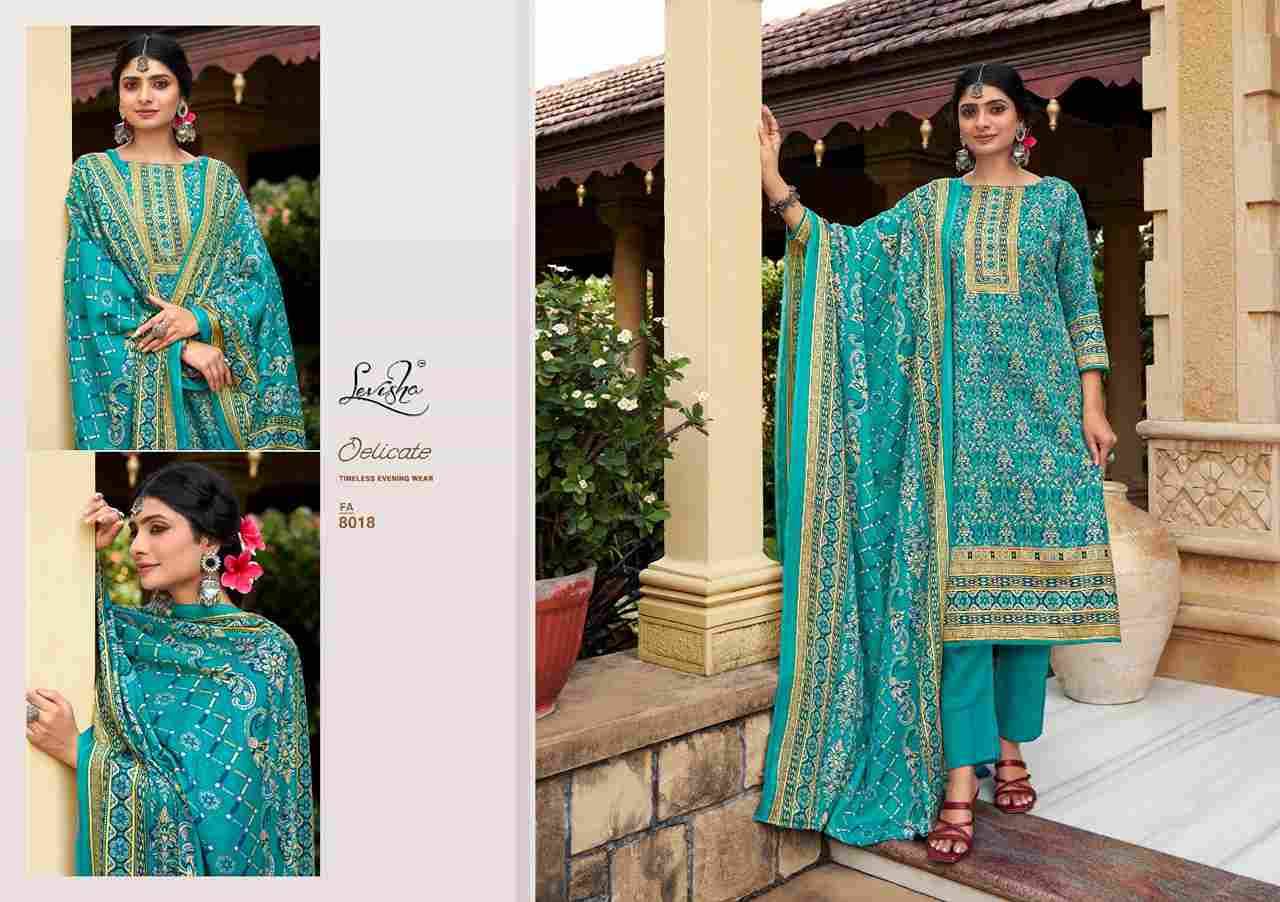 Femina Vol-8 By Levisha 8013 To 8020 Series Beautiful Festive Suits Colorful Stylish Fancy Casual Wear & Ethnic Wear Pure Pashmina Digital Print Dresses At Wholesale Price