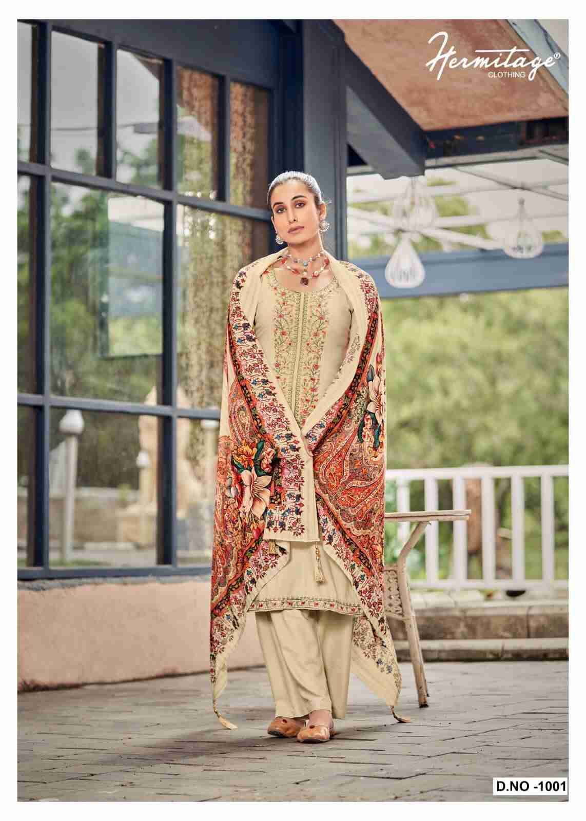 Begum By Hermitage 101 To 1005 Series Beautiful Festive Suits Stylish Fancy Colorful Party Wear & Occasional Wear Pure Viscose Rayon Cotton Dresses At Wholesale Price