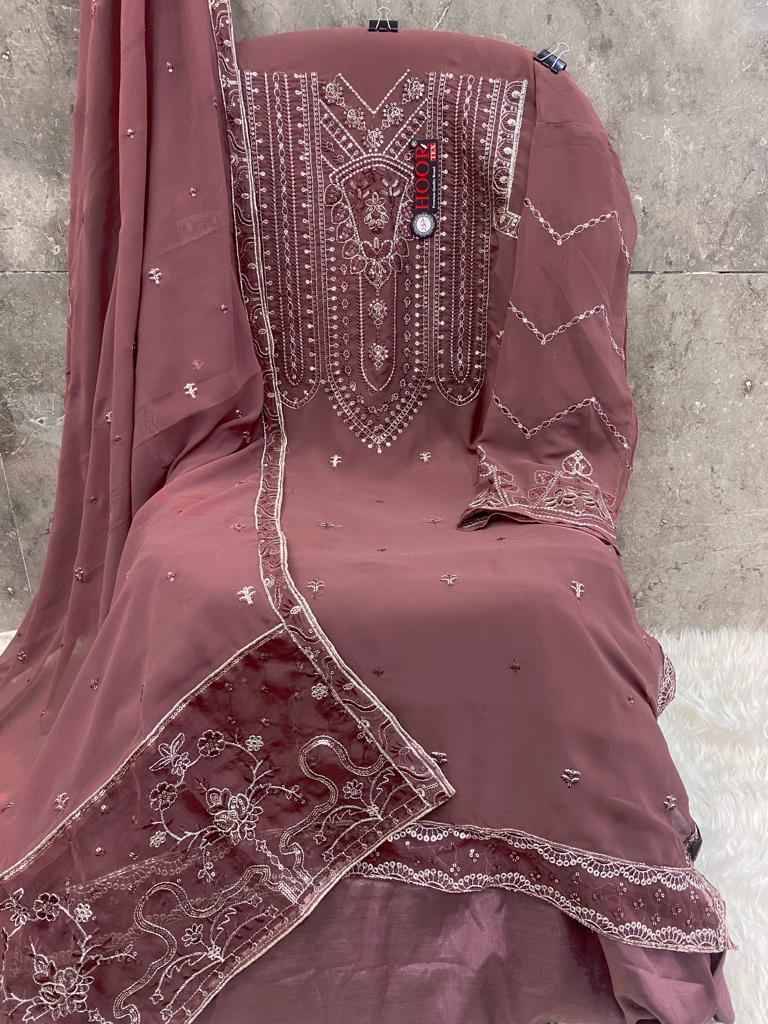 Hoor Tex Hit Design H-170 Colours By Hoor Tex H-170-A To H-170-D Series Designer Festive Pakistani Suits Collection Beautiful Stylish Fancy Colorful Party Wear & Occasional Wear Heavy Georgette Embroidered Dresses At Wholesale Price