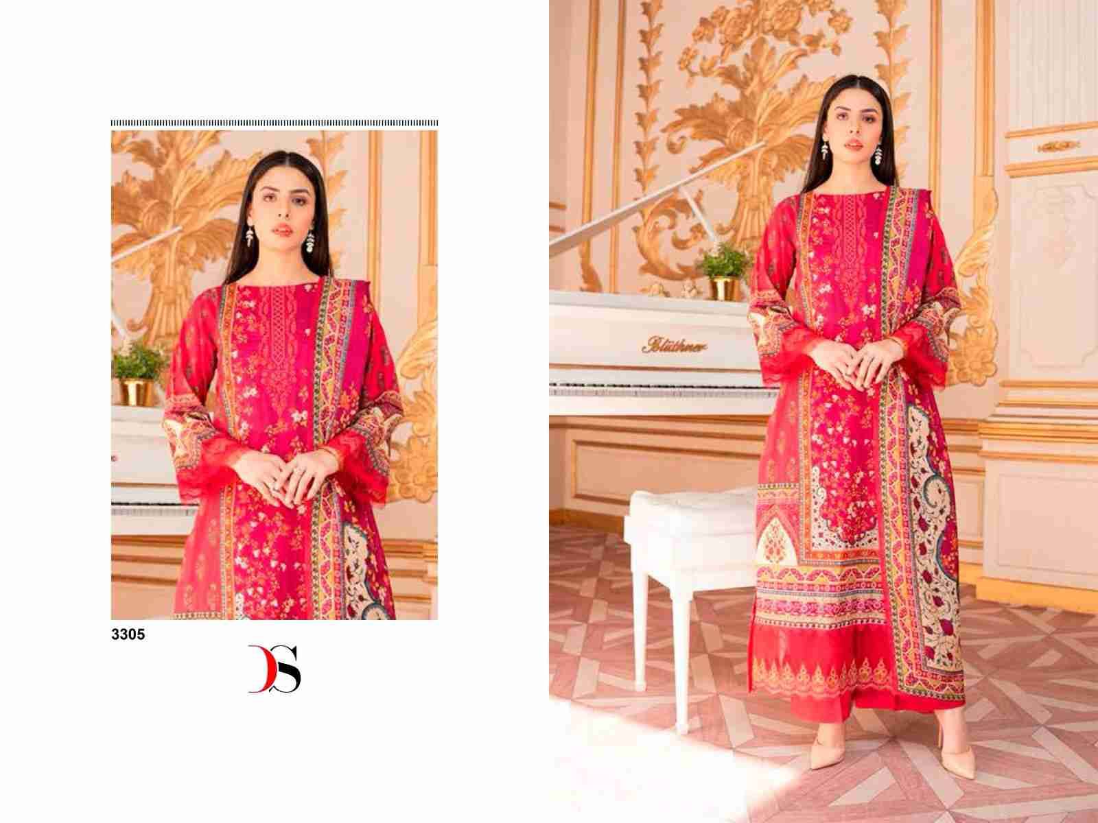 Firdous Morja Vol-2 By Deepsy Suits 3301 To 3305 Series Beautiful Festive Suits Stylish Fancy Colorful Casual Wear & Ethnic Wear Pure Cotton Print With Embroidery Dresses At Wholesale Price