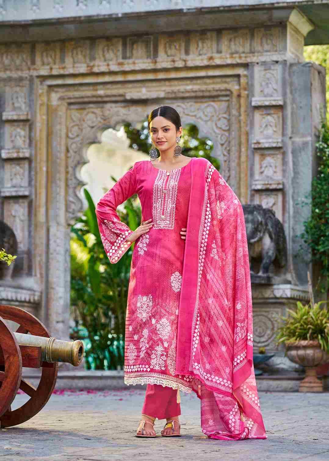 Aza Vol-3 By Hermitage 3001 To 3008 Series Beautiful Festive Suits Stylish Fancy Colorful Casual Wear & Ethnic Wear Pure Cotton Satin Dresses At Wholesale Price