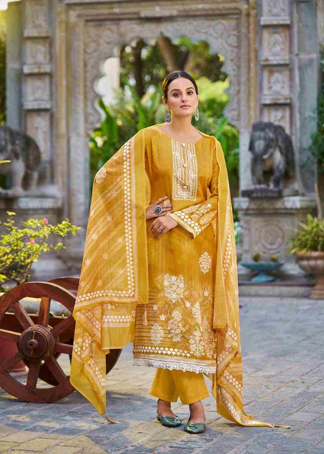 Aza Vol-3 By Hermitage 3001 To 3008 Series Beautiful Festive Suits Stylish Fancy Colorful Casual Wear & Ethnic Wear Pure Cotton Satin Dresses At Wholesale Price