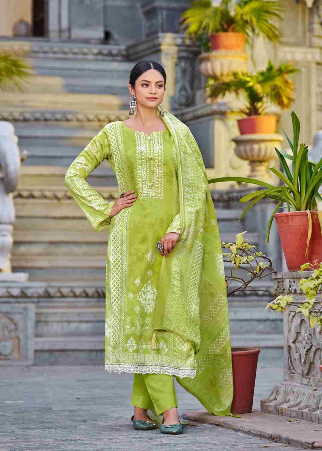 Aza Vol-3 By Hermitage 3001 To 3008 Series Beautiful Festive Suits Stylish Fancy Colorful Casual Wear & Ethnic Wear Pure Cotton Satin Dresses At Wholesale Price