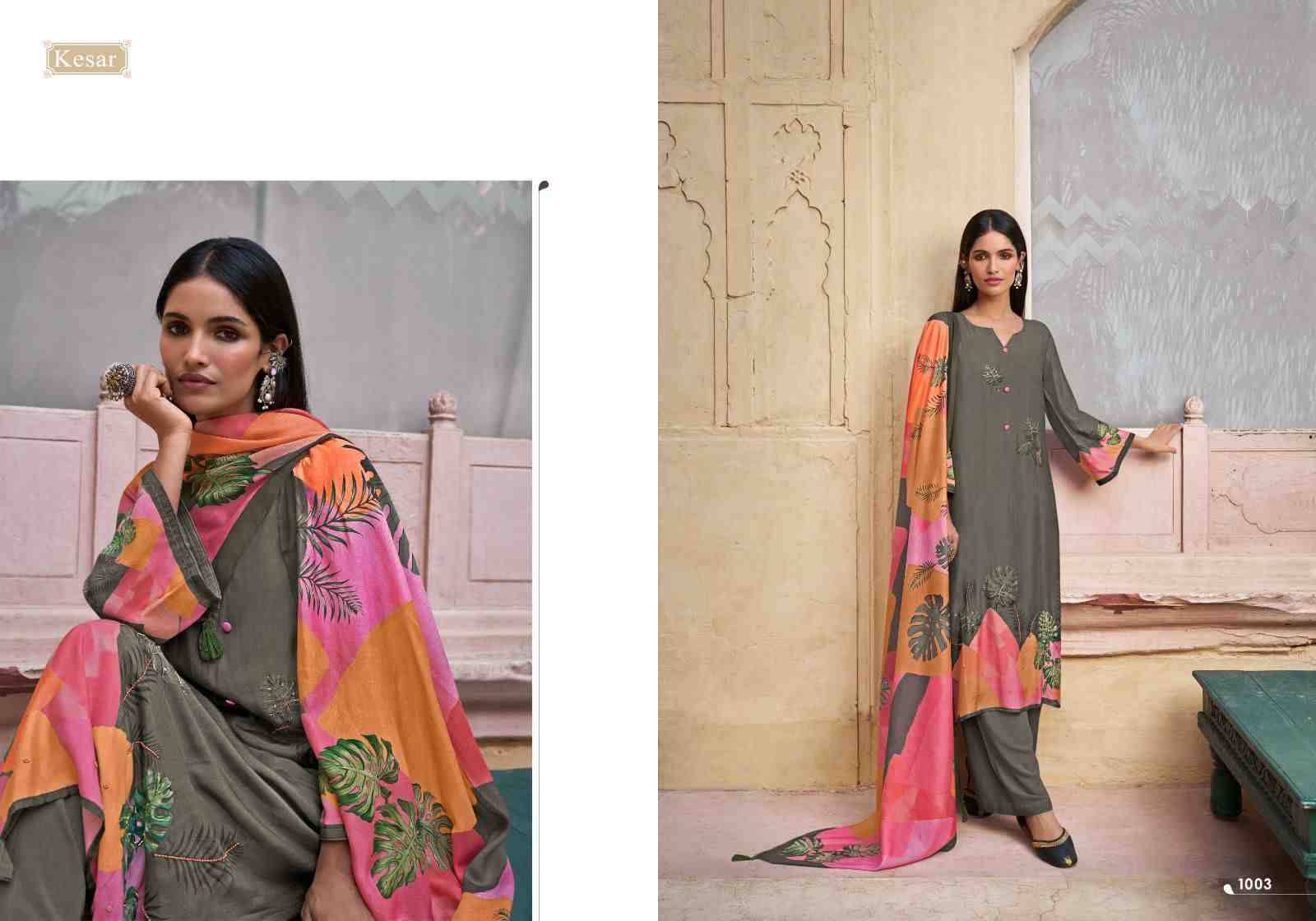 Sehar By Kesar 1001 To 1006 Series Beautiful Stylish Festive Suits Fancy Colorful Casual Wear & Ethnic Wear & Ready To Wear Pure Muslin Silk Dresses At Wholesale Price