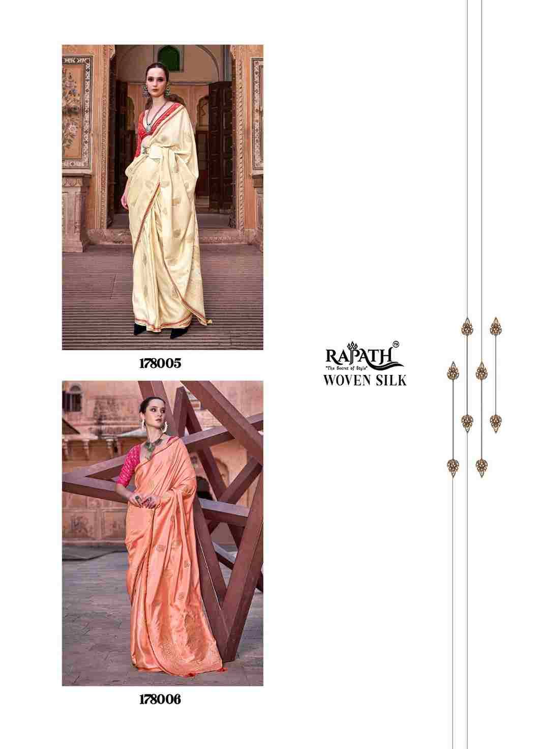 Neha Silk By Rajpath 178001 To 178006 Series Indian Traditional Wear Collection Beautiful Stylish Fancy Colorful Party Wear & Occasional Wear Pure Satin Silk Sarees At Wholesale Price