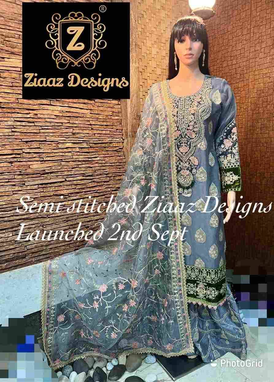 Maria.B. Embroidered Collection By Ziaaz Designs Designer Festive Pakistani Suits Collection Beautiful Stylish Fancy Colorful Party Wear & Occasional Wear Organza Embroidered Dresses At Wholesale Price