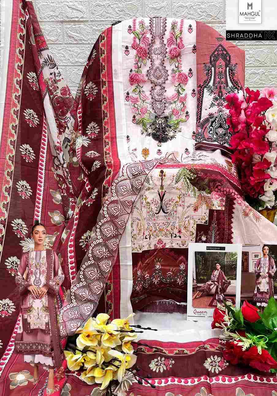 Queen Court Vol-2 By Shraddha Nx 2001 To 2004 Series Beautiful Festive Suits Stylish Fancy Colorful Casual Wear & Ethnic Wear Lawn Cotton Print Dresses At Wholesale Price