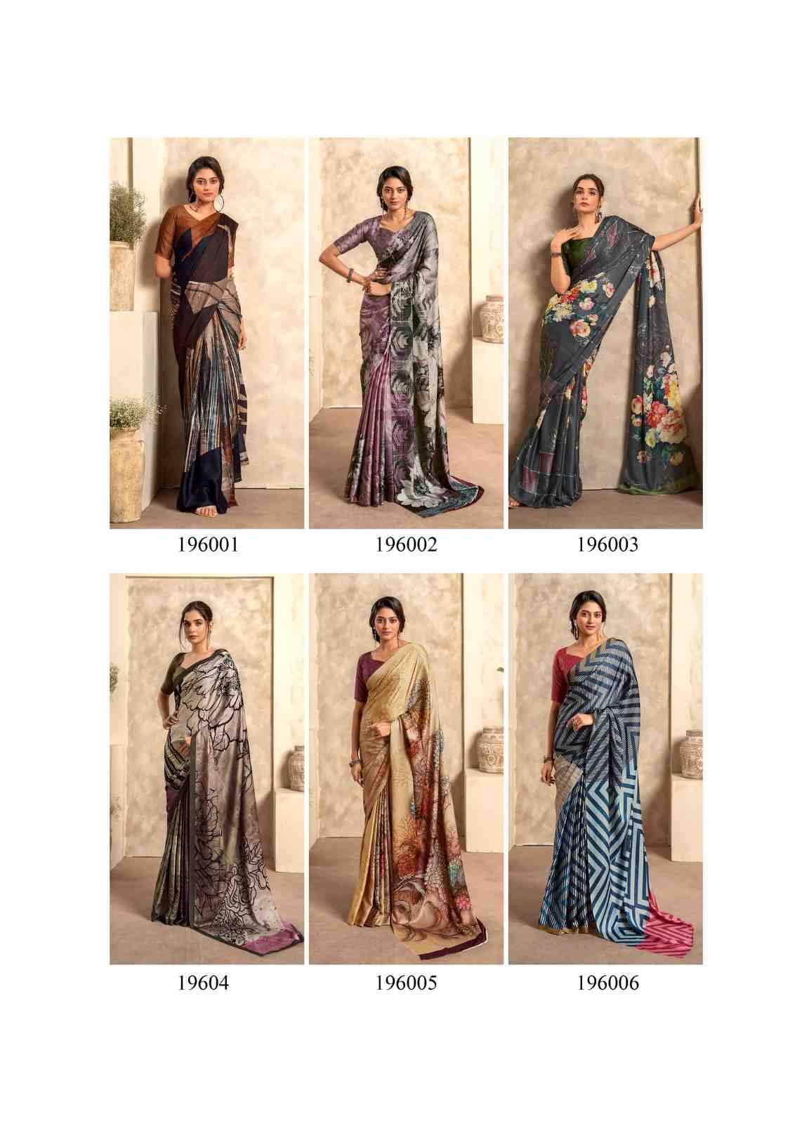 The Winter Lover By Rajpath 196001 To 196006 Series Indian Traditional Wear Collection Beautiful Stylish Fancy Colorful Party Wear & Occasional Wear Satin Silk Sarees At Wholesale Price