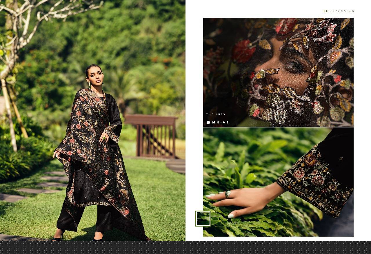 Mahnoor By Varsha 01 To 08 Series Beautiful Festive Suits Colorful Stylish Fancy Casual Wear & Ethnic Wear Muslin Embroidered Dresses At Wholesale Price