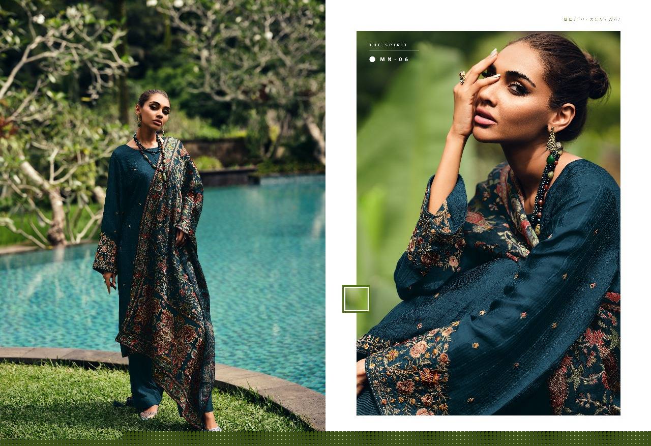 Mahnoor By Varsha 01 To 08 Series Beautiful Festive Suits Colorful Stylish Fancy Casual Wear & Ethnic Wear Muslin Embroidered Dresses At Wholesale Price