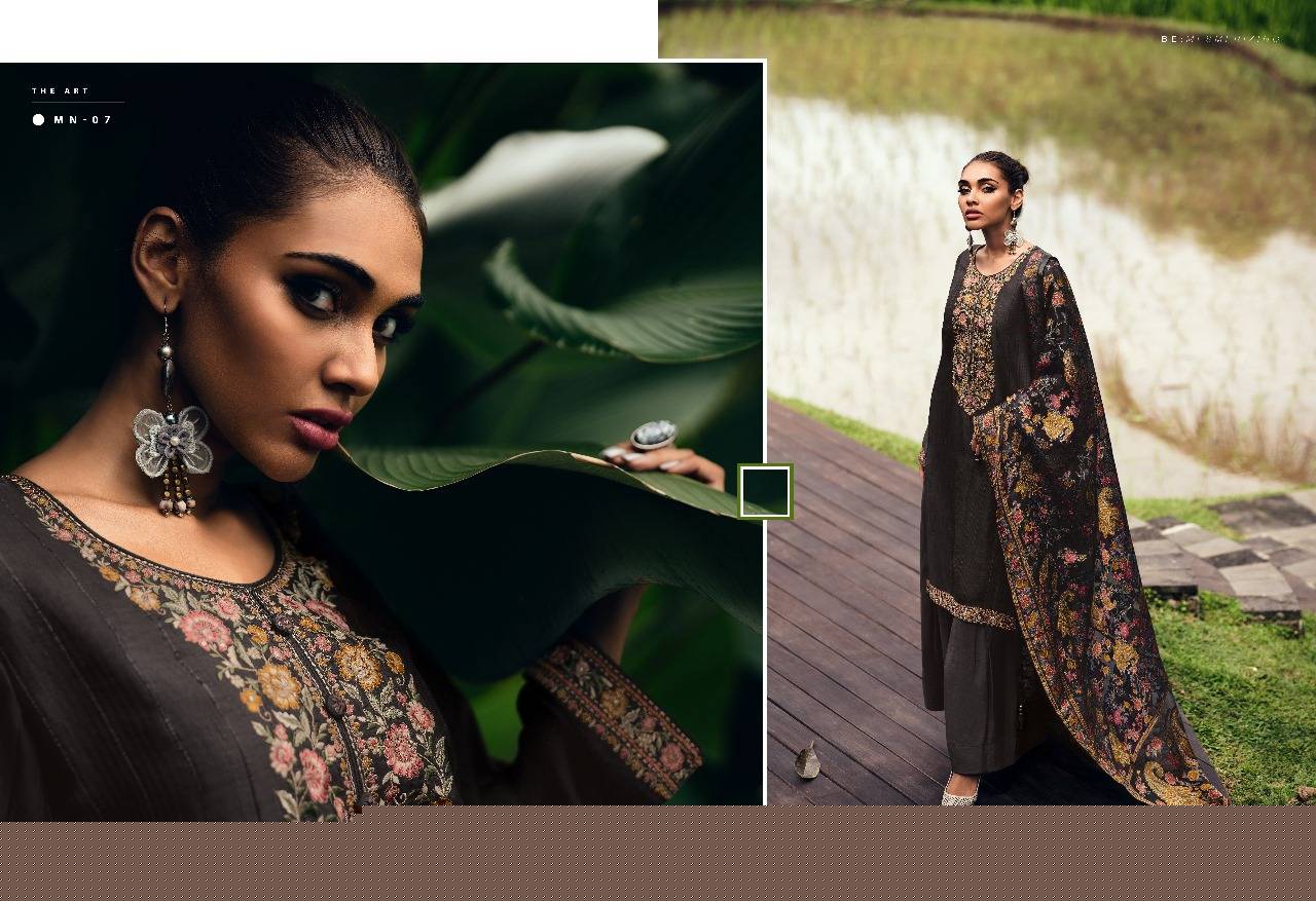 Mahnoor By Varsha 01 To 08 Series Beautiful Festive Suits Colorful Stylish Fancy Casual Wear & Ethnic Wear Muslin Embroidered Dresses At Wholesale Price