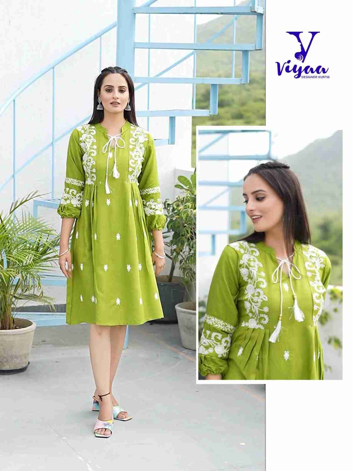 Candy By Viyaa Designer 01 To 08 Series Designer Festive Suits Collection Beautiful Stylish Fancy Colorful Party Wear & Occasional Wear Rayon Slub Kurtis At Wholesale Price