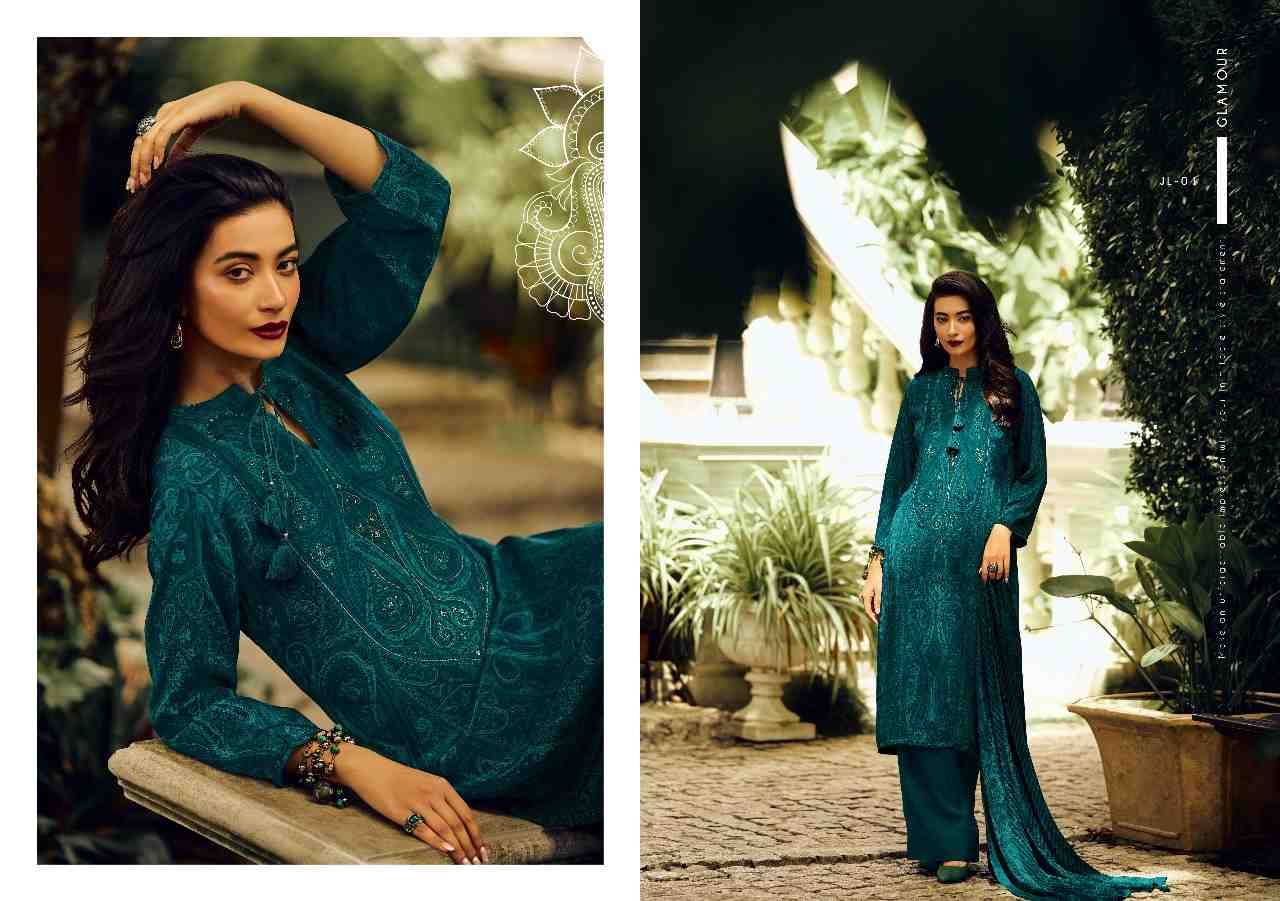 Jaal By Varsha 01 To 06 Series Designer Festive Suits Beautiful Stylish Colorful Fancy Party Wear & Occasional Wear Pashmina Silk Embroidered Dresses At Wholesale Price