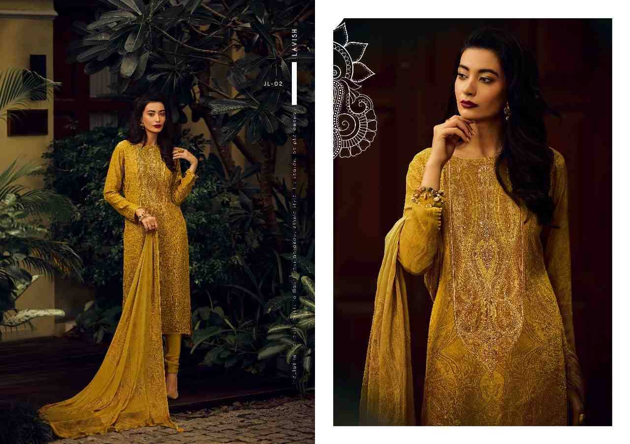 Jaal By Varsha 01 To 06 Series Designer Festive Suits Beautiful Stylish Colorful Fancy Party Wear & Occasional Wear Pashmina Silk Embroidered Dresses At Wholesale Price