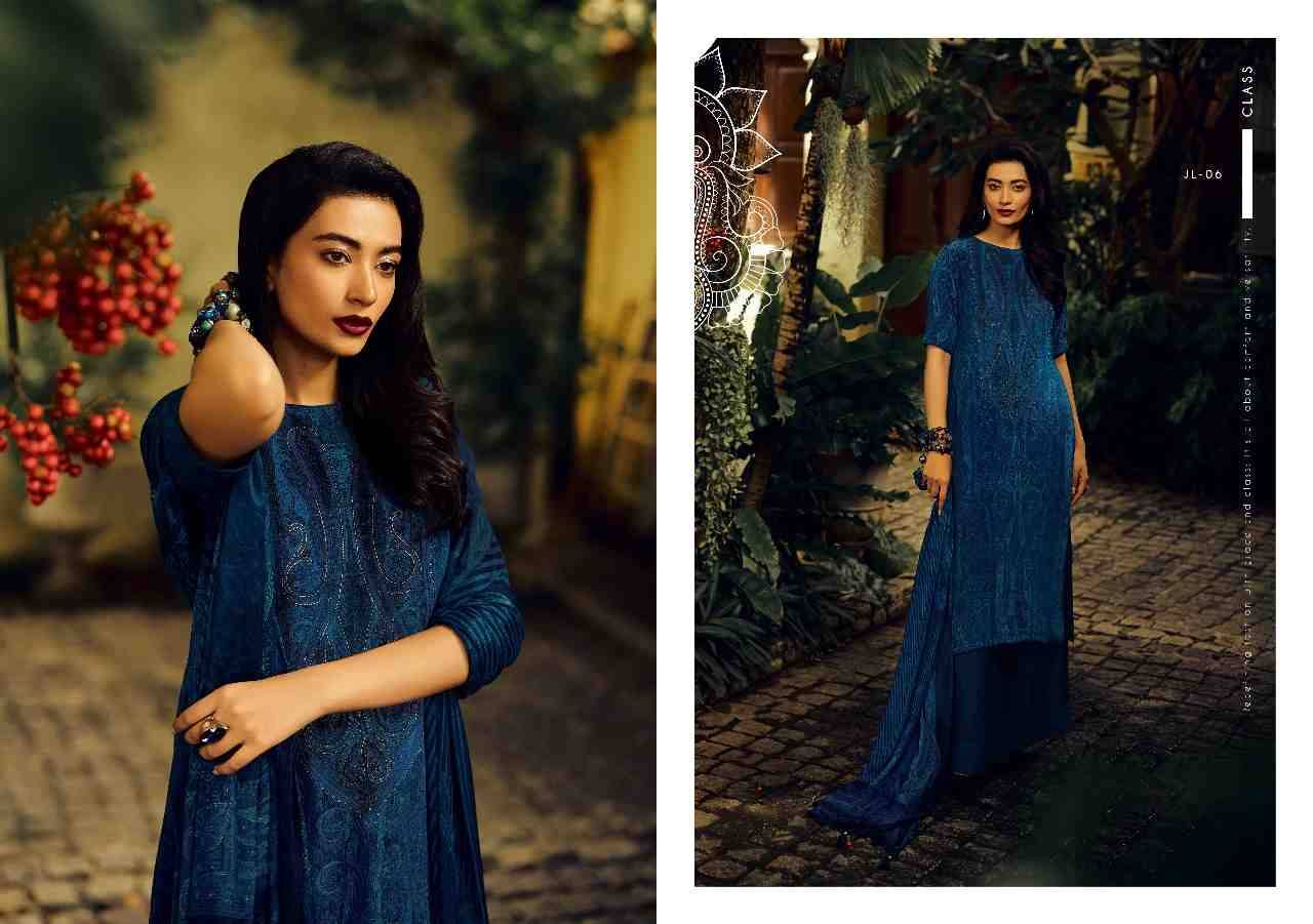 Jaal By Varsha 01 To 06 Series Designer Festive Suits Beautiful Stylish Colorful Fancy Party Wear & Occasional Wear Pashmina Silk Embroidered Dresses At Wholesale Price