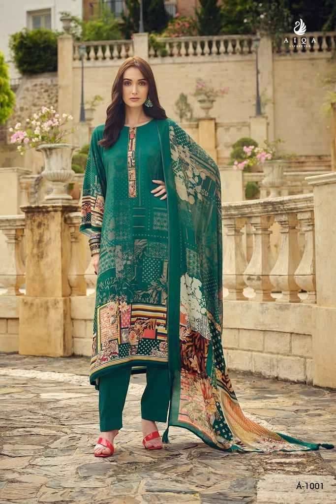 Fasurd By Aiqa 1001 To 1008 Series Beautiful Festive Suits Colorful Stylish Fancy Casual Wear & Ethnic Wear Pure Pashmina With Work Dresses At Wholesale Price