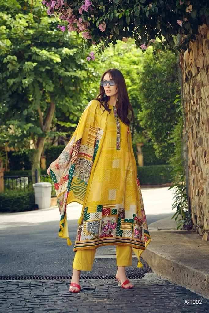 Fasurd By Aiqa 1001 To 1008 Series Beautiful Festive Suits Colorful Stylish Fancy Casual Wear & Ethnic Wear Pure Pashmina With Work Dresses At Wholesale Price