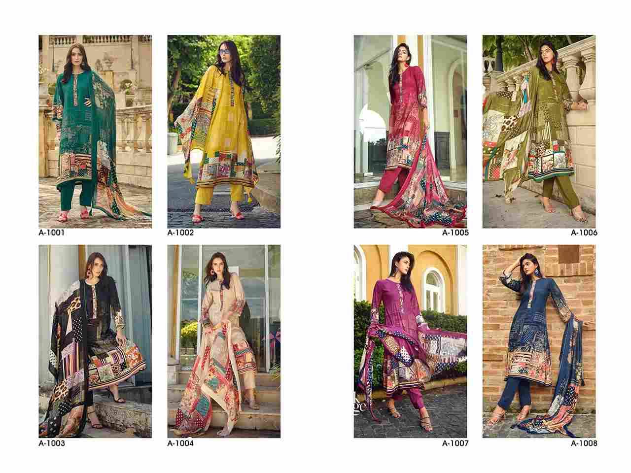 Fasurd By Aiqa 1001 To 1008 Series Beautiful Festive Suits Colorful Stylish Fancy Casual Wear & Ethnic Wear Pure Pashmina With Work Dresses At Wholesale Price
