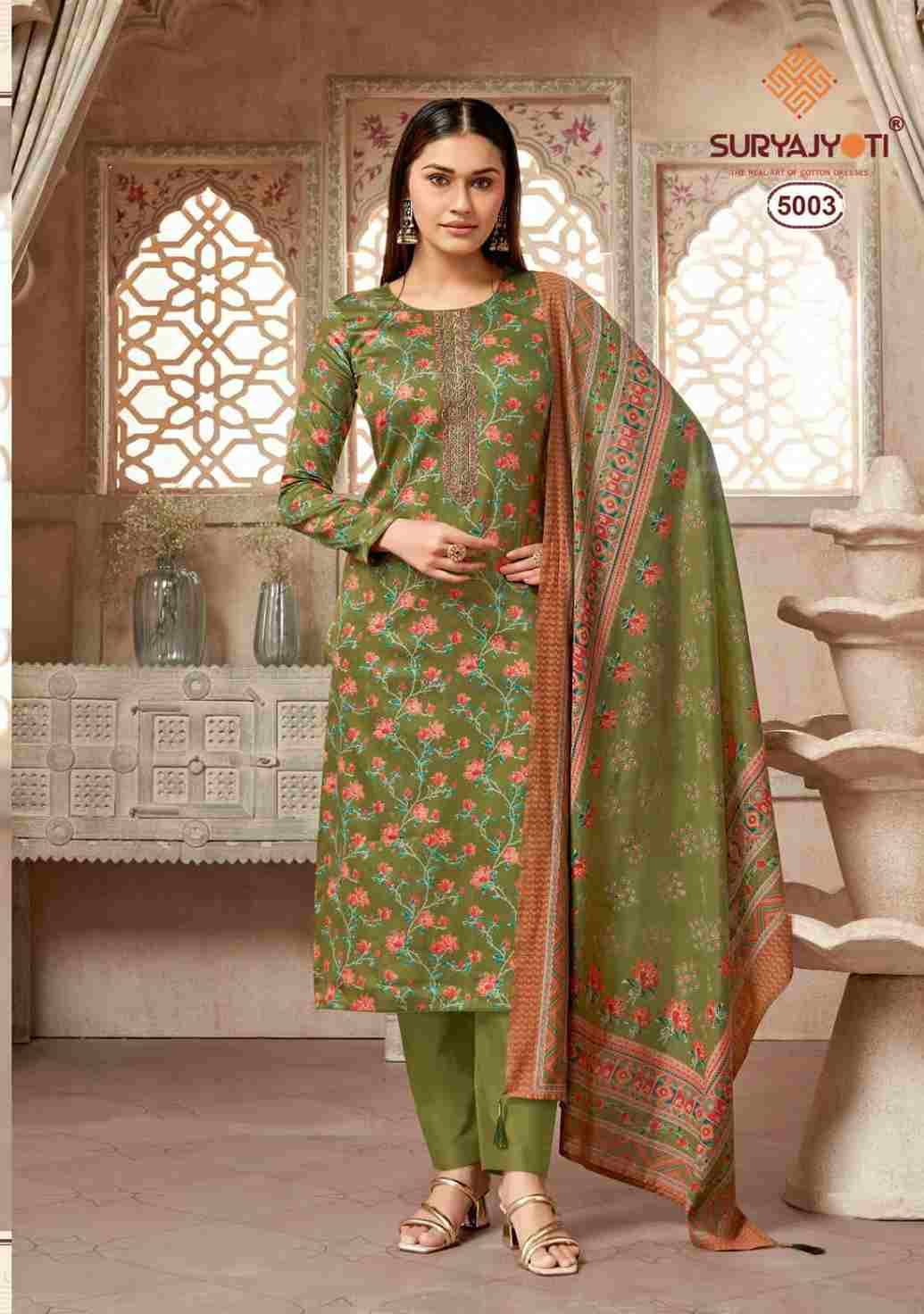 Kalki Vol-5 By Suryajyoti 5001 To 5008 Series Beautiful Festive Suits Stylish Fancy Colorful Casual Wear & Ethnic Wear Jam Satin Print Dresses At Wholesale Price