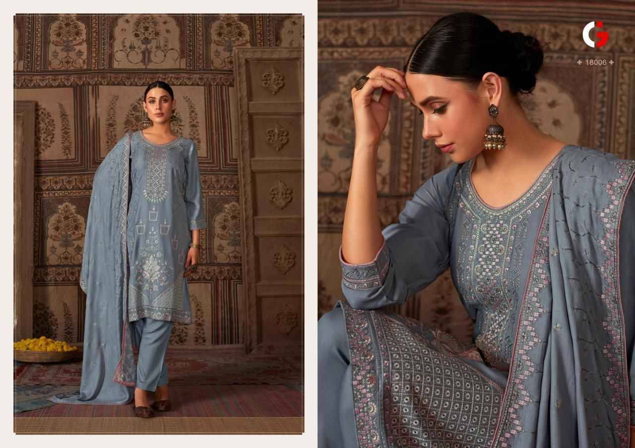 Adan Libas By Gull Jee 18001 To 18006 Series Beautiful Stylish Fancy Colorful Casual Wear & Ethnic Wear Collection Viscose Pashmina Dresses At Wholesale Price