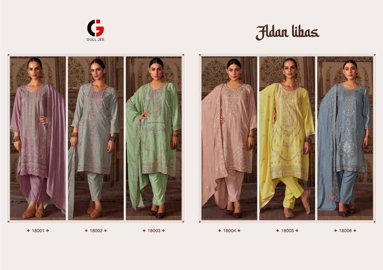 Adan Libas By Gull Jee 18001 To 18006 Series Beautiful Stylish Fancy Colorful Casual Wear & Ethnic Wear Collection Viscose Pashmina Dresses At Wholesale Price