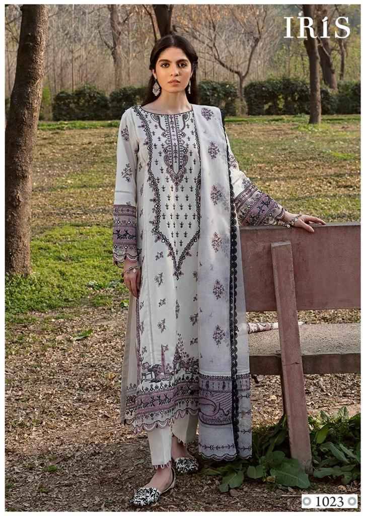 Afsanah Vol-3 By Iris 1021 To 1030 Series Designer Festive Suits Beautiful Stylish Fancy Colorful Party Wear & Occasional Wear Pure Cotton Print Dresses At Wholesale Price