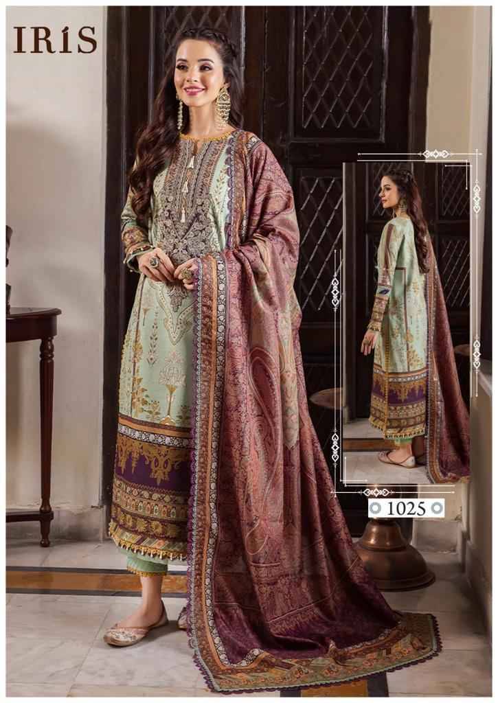 Afsanah Vol-3 By Iris 1021 To 1030 Series Designer Festive Suits Beautiful Stylish Fancy Colorful Party Wear & Occasional Wear Pure Cotton Print Dresses At Wholesale Price