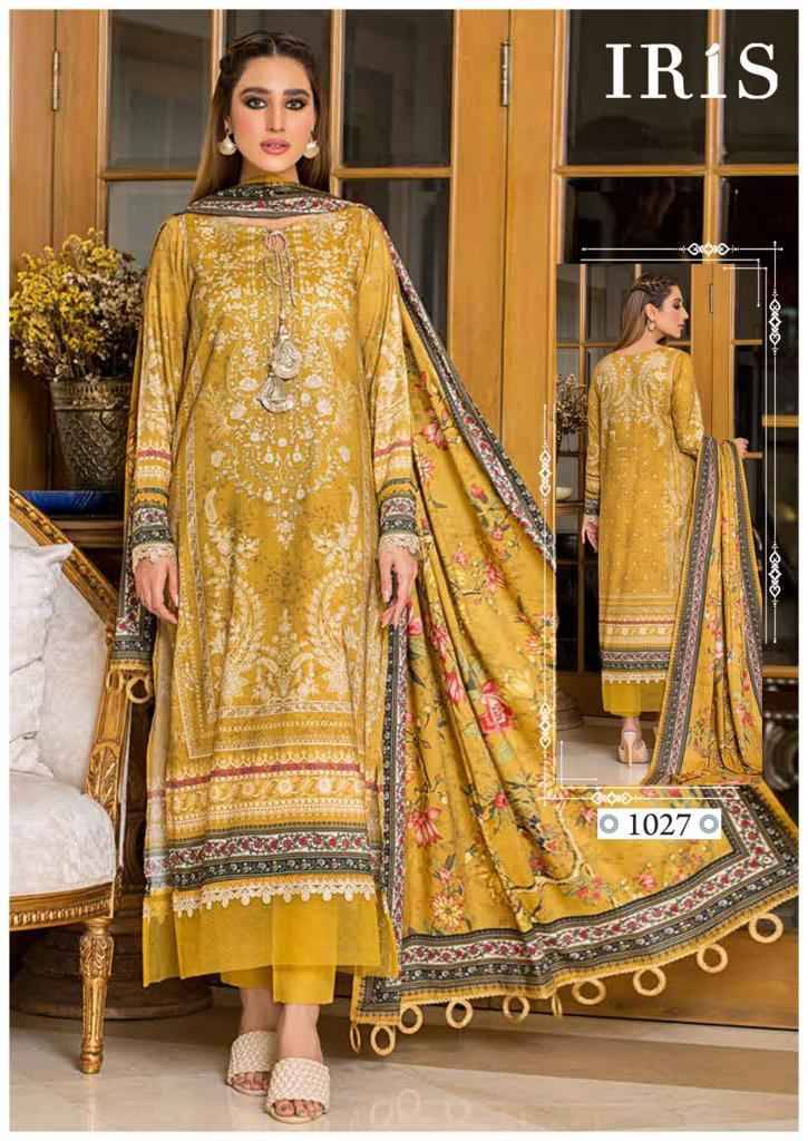 Afsanah Vol-3 By Iris 1021 To 1030 Series Designer Festive Suits Beautiful Stylish Fancy Colorful Party Wear & Occasional Wear Pure Cotton Print Dresses At Wholesale Price