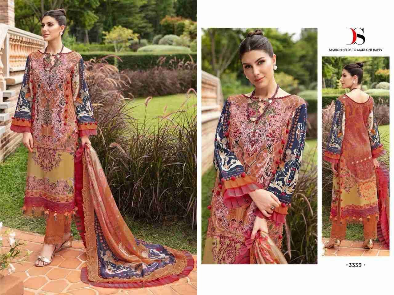 Firdous Queens Court Vol-5 By Deepsy Suits 3331 To 3338 Series Beautiful Pakistani Suits Colorful Stylish Fancy Casual Wear Pure Cotton Embroidered Dresses At Wholesale Price