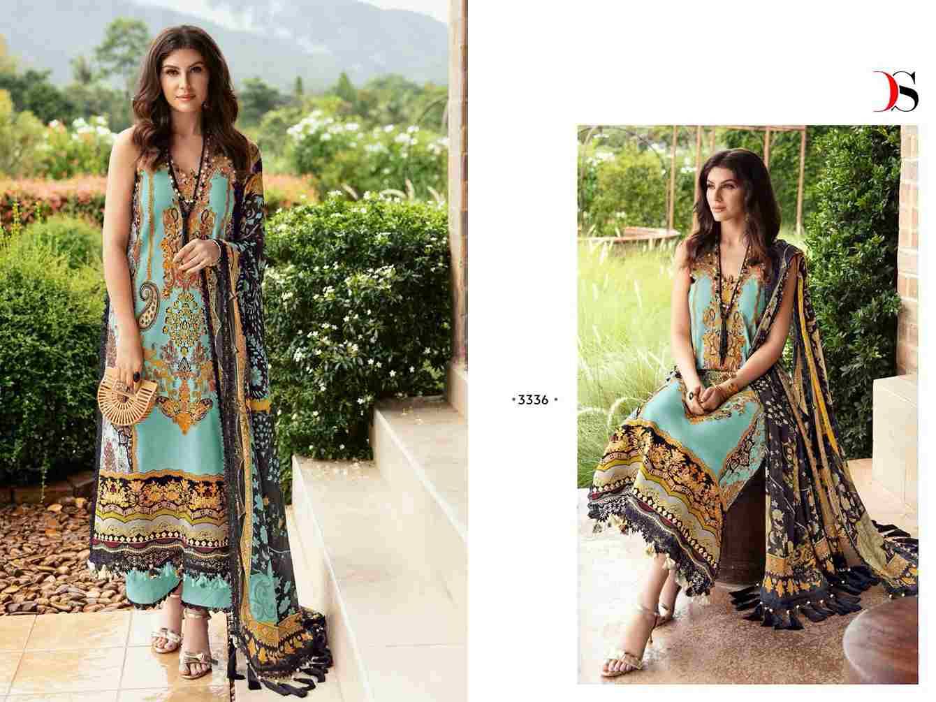 Firdous Queens Court Vol-5 By Deepsy Suits 3331 To 3338 Series Beautiful Pakistani Suits Colorful Stylish Fancy Casual Wear Pure Cotton Embroidered Dresses At Wholesale Price